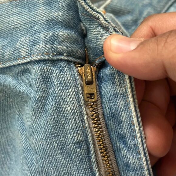 Vintage 70s JC Penney Denim Jeans Size 33x29 - Picture 5 of 8